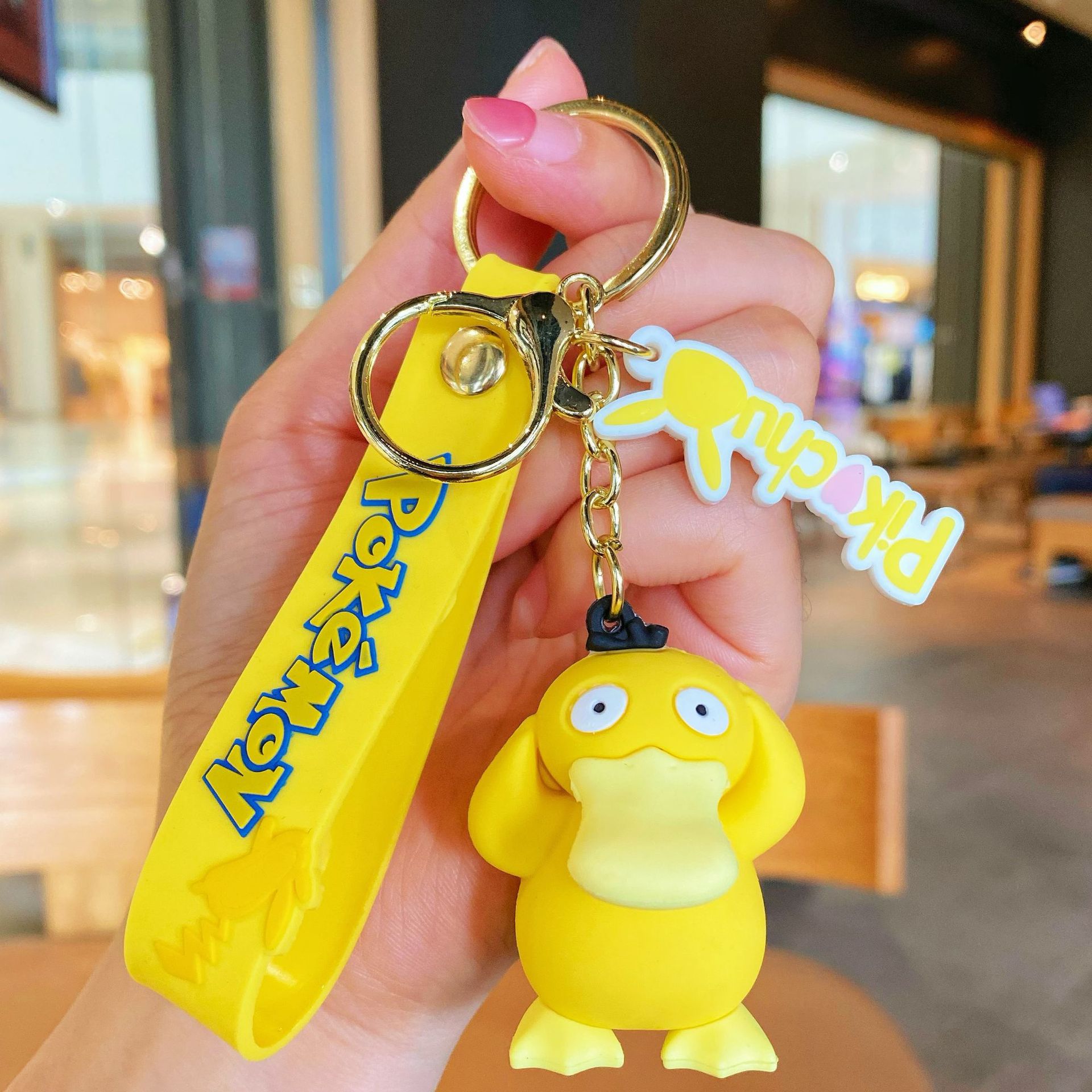 POKEMON PSYDUCK KEYCHAIN | Popit Kingdom - Malta's Coolest Toy Shop