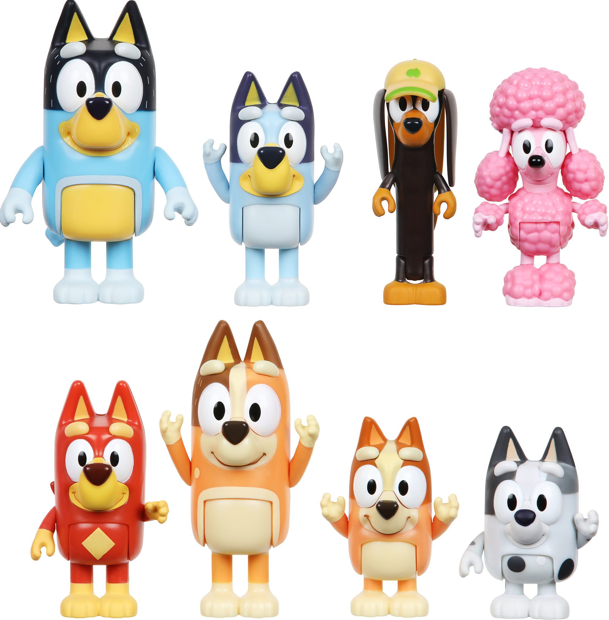 BLUEY FAMILY AND FRIENDS PACK | Popit Kingdom - Malta's Coolest Toy Shop