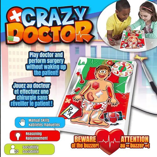 Giochi da Tavolo CRAZY DOCTOR Gioco società IL FOLLE DOTTORE