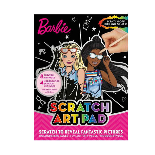 Barbie Scratch Art Pad