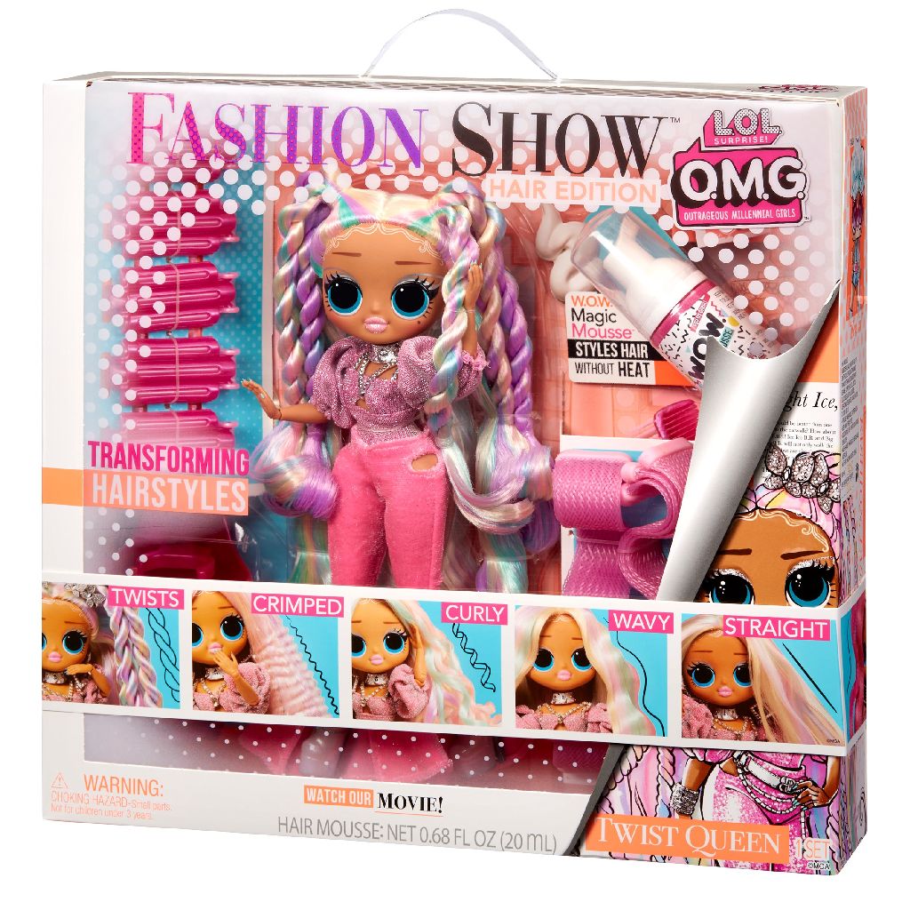 LOL SURPRISE! OMG FASHION SHOW HAIR EDITION - TWIST QUEEN | Popit ...