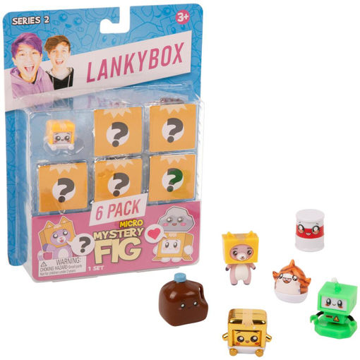 Picture of Lankybox Micro Figure 6-pack
