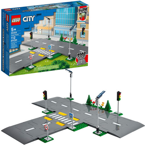 Picture of Lego City 60304 Road Plates